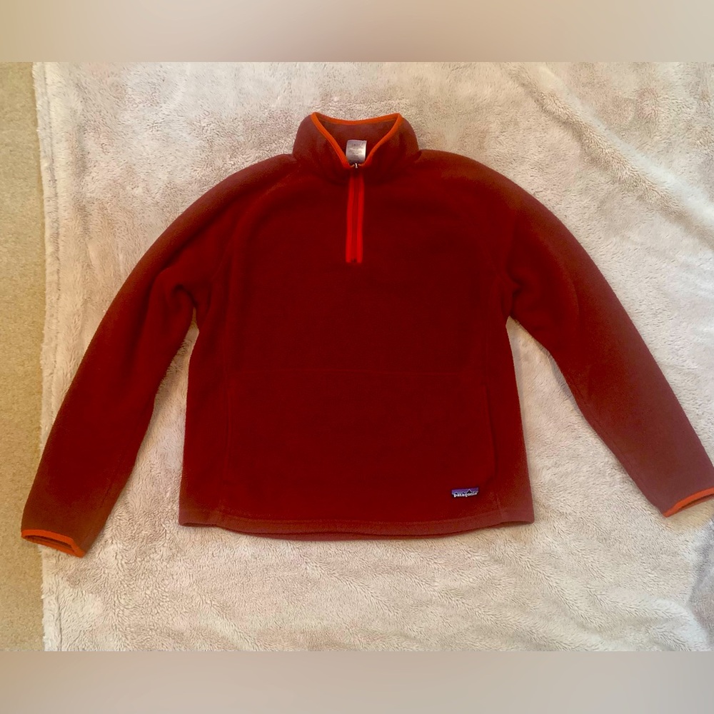 Patagonia Synchilla Fleece Pull Over woman’s Size XL